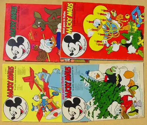 () 12 x Walt Disneys MICKY MAUS. 12 verschiedene Hefte von 1972. Guter Zustand. Ehapa-Verlag # Walt Disney