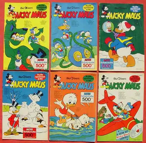 () Walt Disneys MICKY MAUS. 19 verschiedene Hefte von 1969. Ehapa-Verlag # Walt Disney