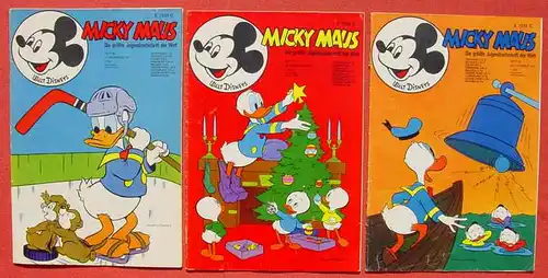 () Walt Disneys MICKY MAUS. 21 verschiedene Hefte von 1971. Ehapa-Verlag # Walt Disney