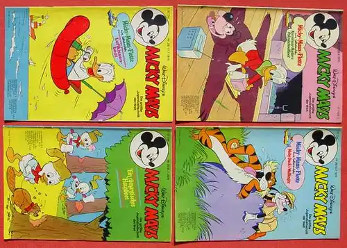 () Walt Disneys MICKY MAUS. 14 verschiedene Hefte von 1976. Ehapa-Verlag # Walt Disney