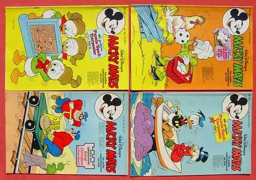 () Walt Disneys MICKY MAUS. 13 verschiedene Hefte von 1977. Ehapa-Verlag # Walt Disney