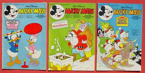 () Walt Disneys MICKY MAUS. 13 verschiedene Hefte von 1977. Ehapa-Verlag # Walt Disney