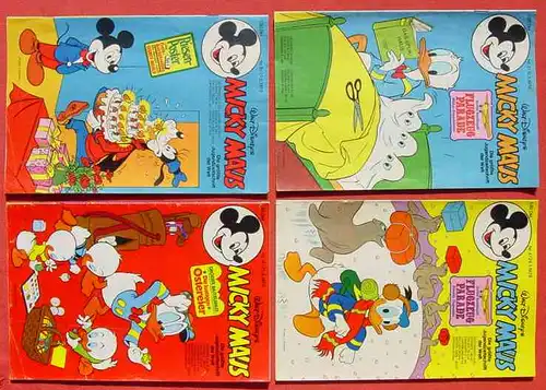 () Walt Disneys MICKY MAUS. 12 verschiedene Hefte von 1978. Ehapa-Verlag # Walt Disney