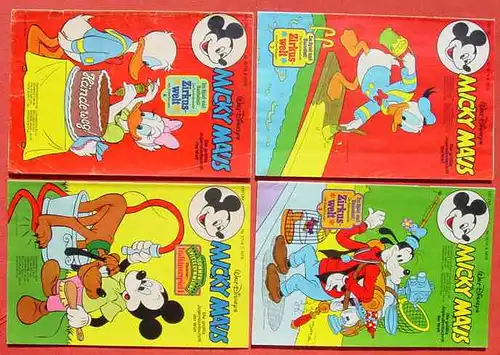 () Walt Disneys MICKY MAUS. 12 verschiedene Hefte von 1978. Ehapa-Verlag # Walt Disney