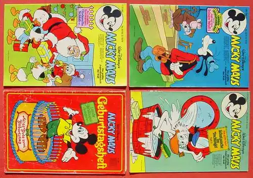 (1044312) Walt Disneys MICKY MAUS. 12 verschiedene Hefte von 1978. Ehapa-Verlag # Walt Disney
