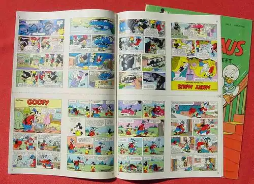 () Walt Disneys MICKY MAUS. Nr. 51 / 1988 u. ND-Heft Nr. 3 / 1952. Guter Zustand. Ehapa-Verlag # Walt Disney