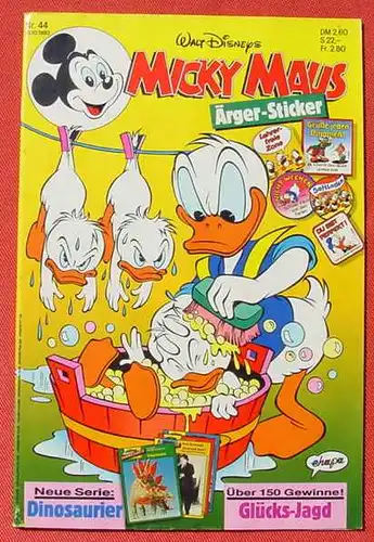(1044341) Walt Disneys MICKY MAUS Nr. 44 / 1990. Sehr guter Zustand. Ehapa-Verlag # Walt Disney