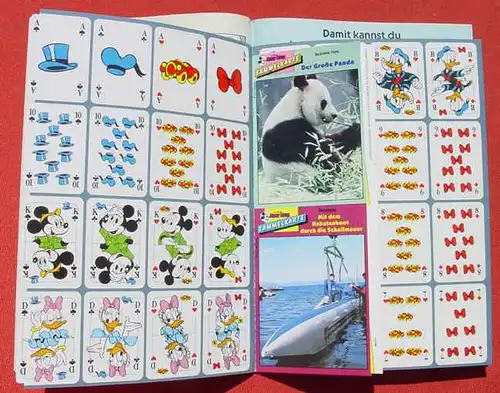 () Walt Disneys MICKY MAUS. Nr. 34 / 1991, komplett mit Kartenspiel-Beilage. Guter Zustand. Ehapa-Verlag # Walt Disney