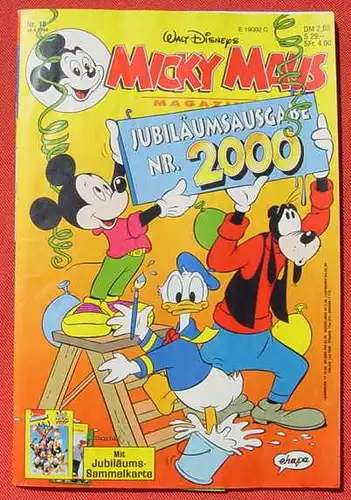 () Walt Disneys MICKY MAUS. Nr. 16 / 1994, komplett mit MM 1 / 1951 ND u.a. . Ehapa-Verlag # Walt Disney