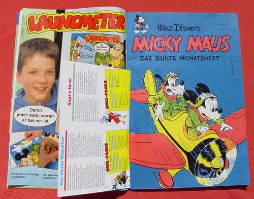 () Walt Disneys MICKY MAUS. Nr. 16 / 1994, komplett mit MM 1 / 1951 ND u.a. . Ehapa-Verlag # Walt Disney