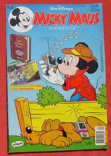 (1044363) Walt Disneys MICKY MAUS. Nr. 41 / 1994, komplett mit Beilagen. TOP Zustand. Ehapa-Verlag # Walt Disney