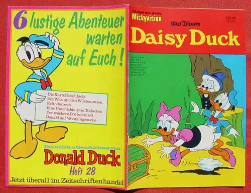 () Walt Disneys MICKYVISION Nr. 32 / 1973. Daisy Duck. Ehapa-Verlag # Walt Disney