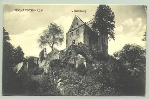 (1019712) Ansichtskarte "Neckarsteinach / Vorderburg"