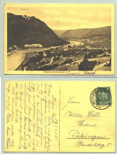 (1019807) Ansichtskarte " Neckargerach "