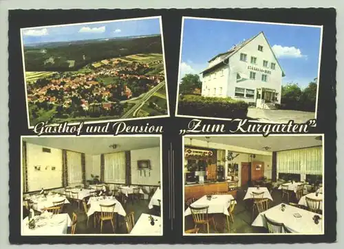 () Ansichtskarte "Gasthaus Zum Kurgarten / Strümpfelbrunn"