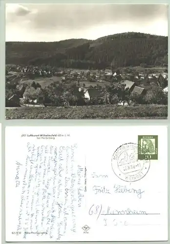 (1019747) Ansichtskarte "Wilhelmsfeld bei Heidelberg"