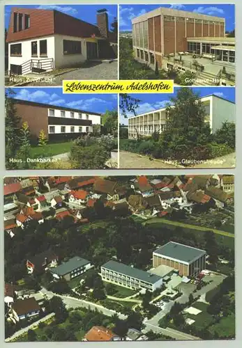 2x Adelshofen um 1975 (intern : 1020880)