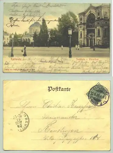 Karlsruhe 1901 (intern : )