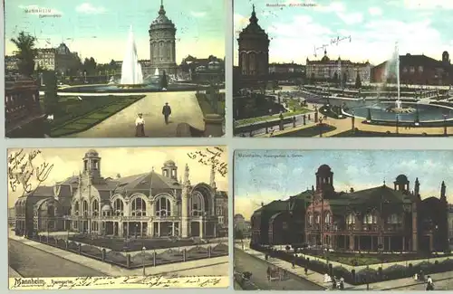 4x Mannheim ab 1905 (intern : 1019489)