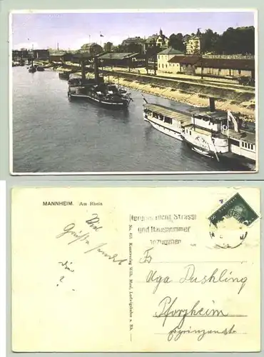 Mannheim um 1929 (intern : 1019488)
