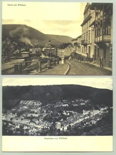 2x Wildbad um 1910 (intern : )