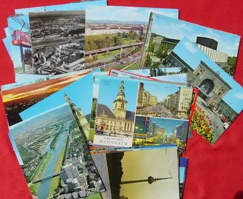 ! Neu : Versandkosten ab Euro 2,20 (intern : ) Sehr hübsche Partie von 55 Ansichtskarten mit Motiven von MANNHEIM. Meist unbeschrieben. Stammen vermutlich alle aus der Zeit der 1960-er bis 1970-er Jahre. PLZ-Bereich pauschal 68163. Viele...