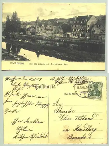 Pforzheim 1907 (intern : 0081231)