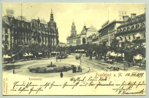 FfM. Rossmarkt 1899 (intern : 1008267)