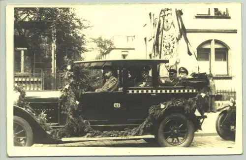 (1018228) Foto-Ansichtskarte mit ruecks. handschriftl. Notiz : "11. Deutsches Sängerbund-Fest Frankfurt a. M. 21. - 24. 7. 1932"