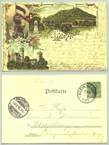 Landeskrone 1898 (intern : )  PLZ-Bereich pauschal 02827 / Goerlitz ?