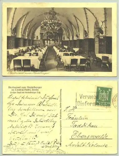 Berlin Gasth. um 1920 (intern : 1018999)