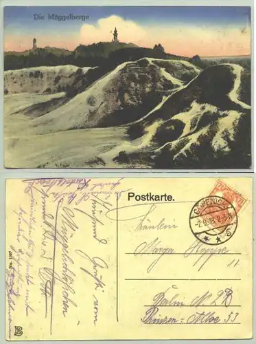 Mueggelberge 1918 (intern : )  PLZ-Bereich pauschal 12557