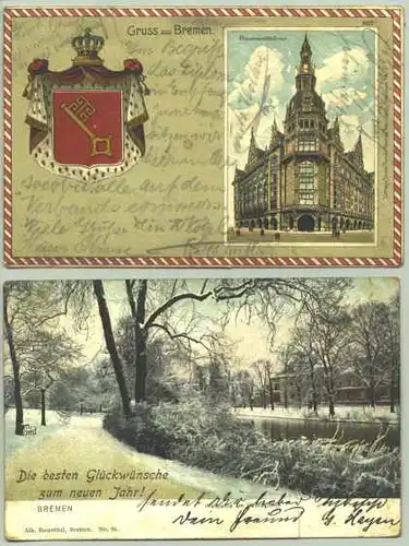 2 x Bremen 1904-05 (intern : 1017327)