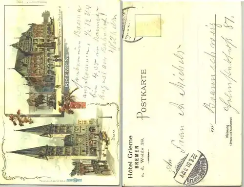 Bremen 1901 Hotel C. (intern : )