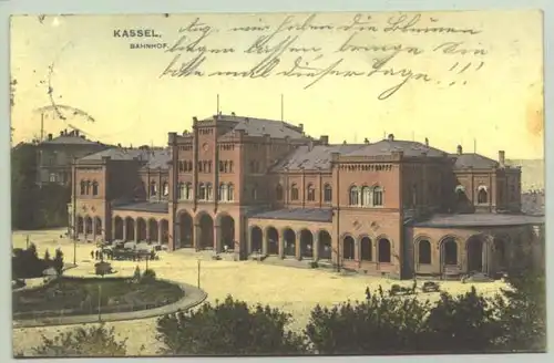 Kassel - Bahnhof 1909 (intern : 0080868)