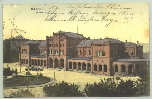 Kassel - Bahnhof 1909 (intern : )