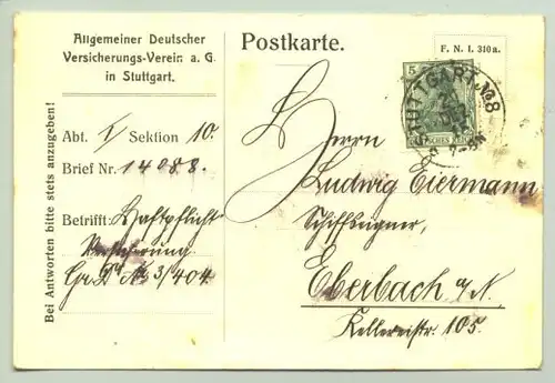 Stuttgart 1915 (intern : )