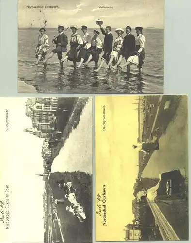 3 x Cuxhaven 1909 (intern : )