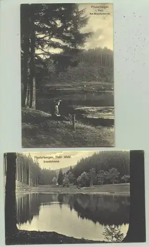 (1025145) Ansichtskarten. 2 x Finsterbergen. PLZ-Bereich pauschal 99898. Postalisch nicht gelaufen, um 1910