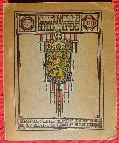 Album voor Koffie - HAG, Hilversum 1924 (1-128) Sammelbilderalbum