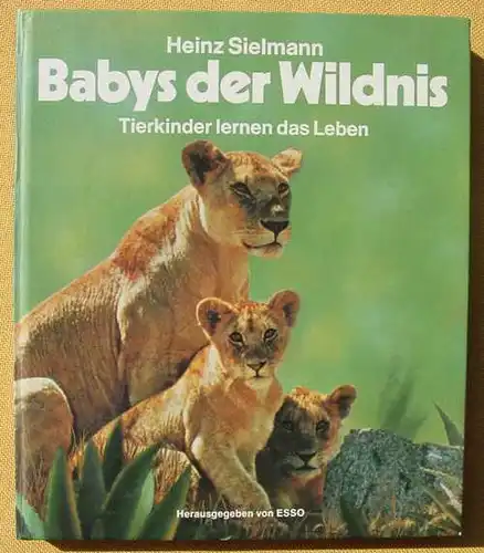 Sammelbilderalbum  (2-028) Esso-Album. Babys der Wildnis. Hamburg 1971