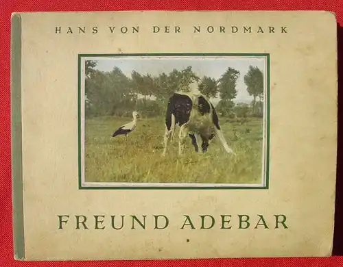Rostock-Margarine 1951. Freund Adebar (2-192) Sammelbilderalbum