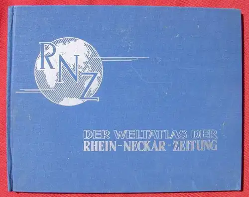Sammelbilder-Album. RNZ-Weltatlas 1953 (2-202) Sammelbilderalbum