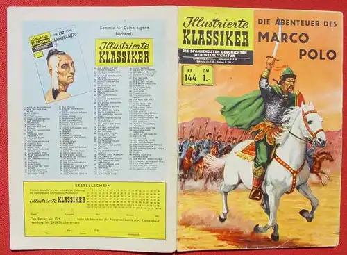 Comic. Illustrierte Klassiker. Nr. 144, 1.A. (1038118)