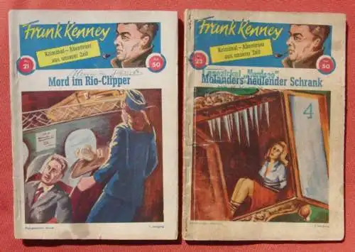 Neu und derzeit gültig : Versandkosten in BRD ab Euro 3,00 / egal ob an anderer Stelle anders angegeben ! (intern ) Frank Kenney Groschenhefte von 1949-50. Phantastische / utopische Abenteuer. 8 verschiedene Hefte. ... siehe bitte weitere...