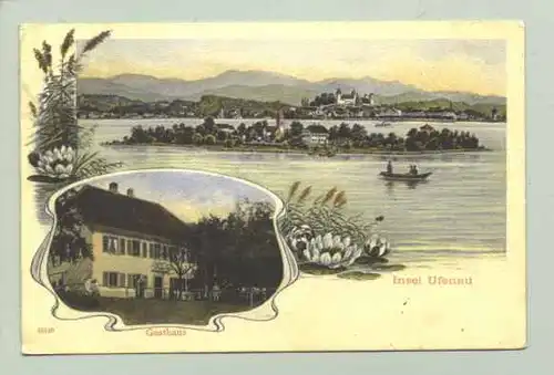 (1018494) Ansichtskarte aus der Schweiz. "Insel Ufenau"