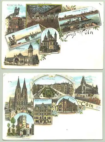 2x Koeln um 1900 (intern : )