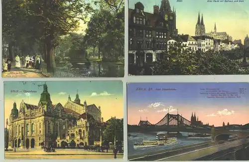 4x Koeln ab 1910 (intern : )