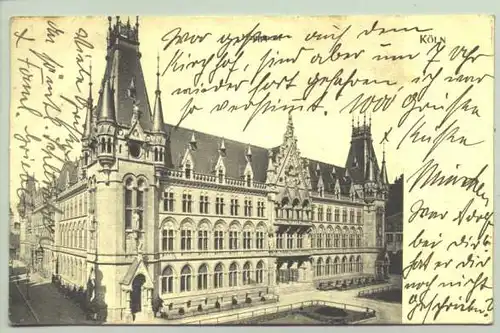 Koeln Hauptpost 1907 (intern : 1017944)