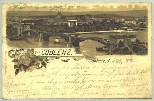 Coblenz 1899 (intern : )